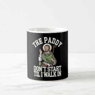 Mug La fête ne commence pas avant que j'entre drôle Ir