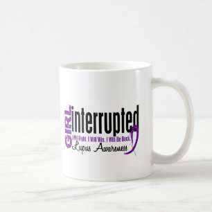 Mug La fille a interrompu 1 lupus