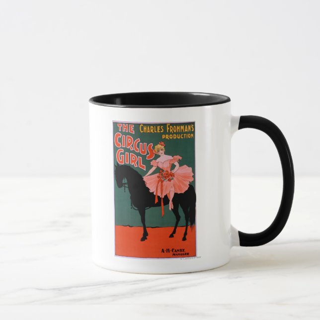 Mug La Fille du Cirque - Femme à cheval Théâtre (Droite)