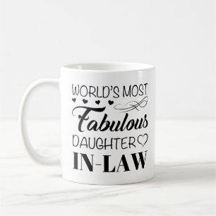 Mug La fille la plus fabuleuse du monde en droit
