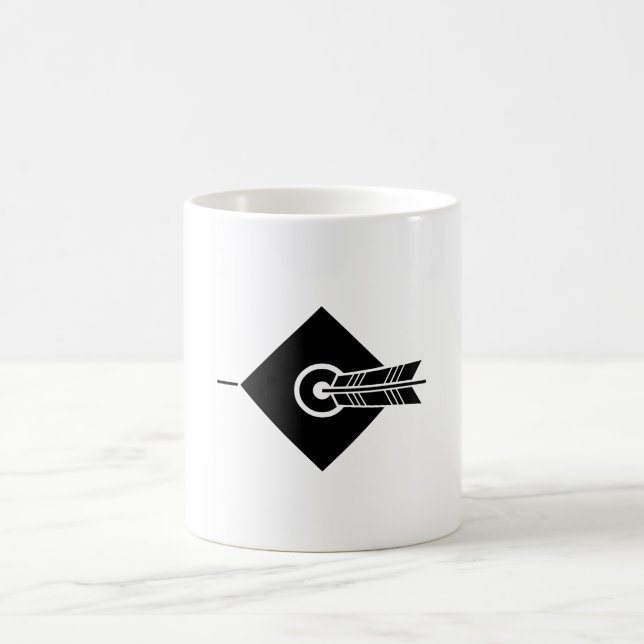 Mug La flèche a atteint la cible (Centre)