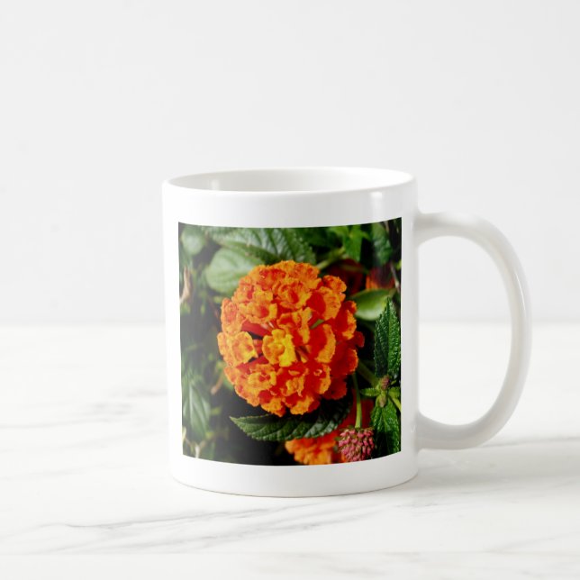 Mug La Fleur Orange Parfaite (Droite)