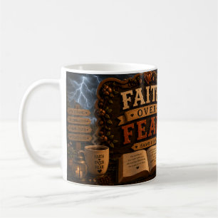 Mug La foi plutôt que la peur (option 2)