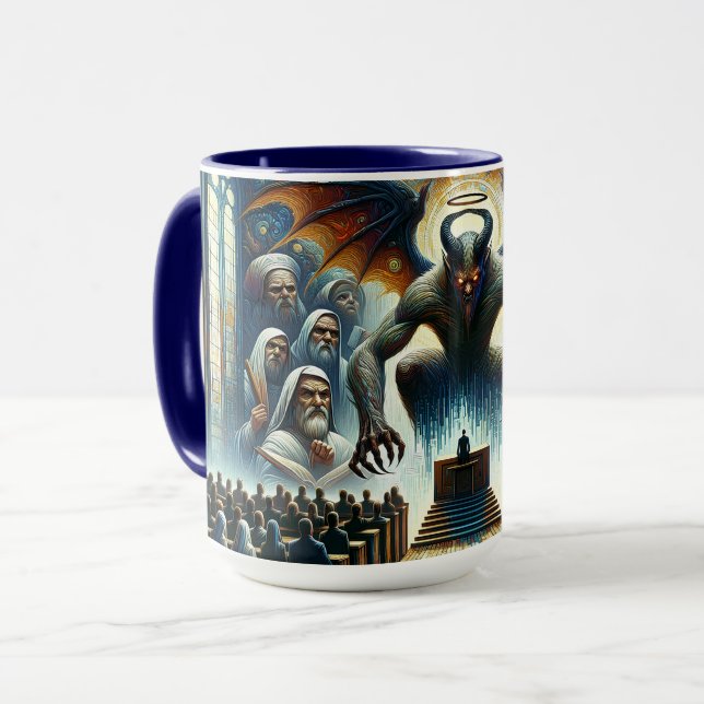 Mug La foi sur la peur - Salle d'audience du jugement (Devant gauche)
