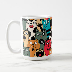 Mug La foule des chats