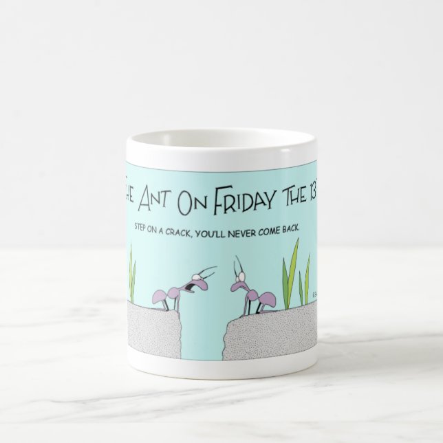 Mug La fourmi vendredi le 13ème (Centre)