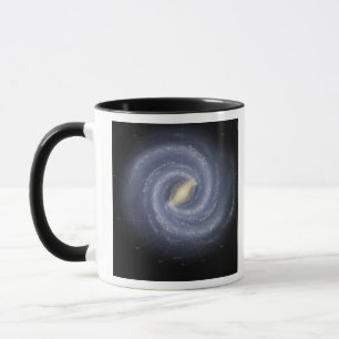 Mug La galaxie de manière laiteuse (annotée)