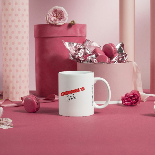 Mug La gentillesse est libre (Créateur téléchargé)