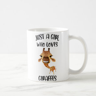 Mug La Girafe, Juste Une Fille Qui Aime Les Girafe