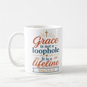 Mug La Grâce N'Est Pas Une Faiblesse, C'Est Une Bouée 