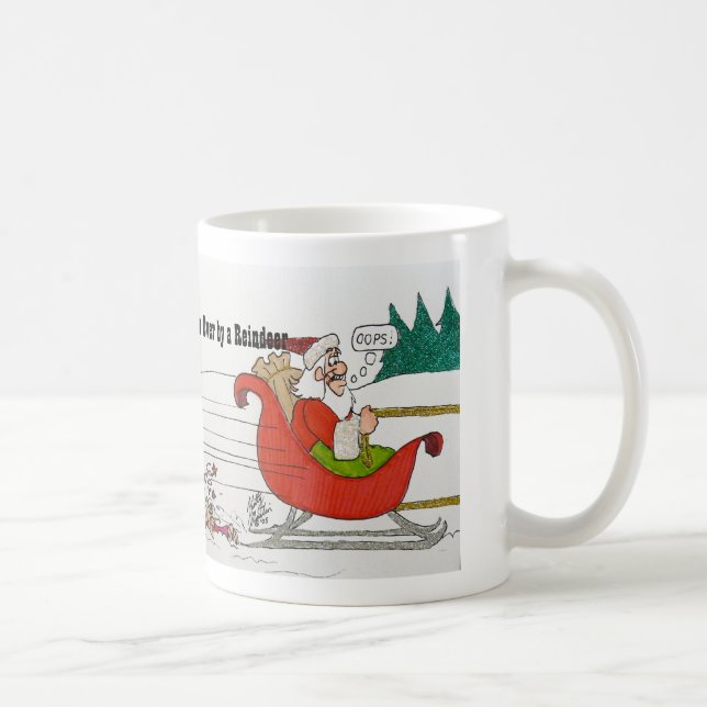 Mug La grand-maman obtenue a couru plus de par un (Droite)
