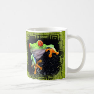 Mug La grenouille 3 a encadré des options