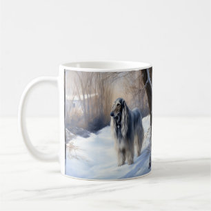Mug La Hanche Afghane Laisser Neige Noël