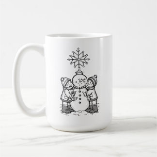 Mug La joie du bonhomme de neige