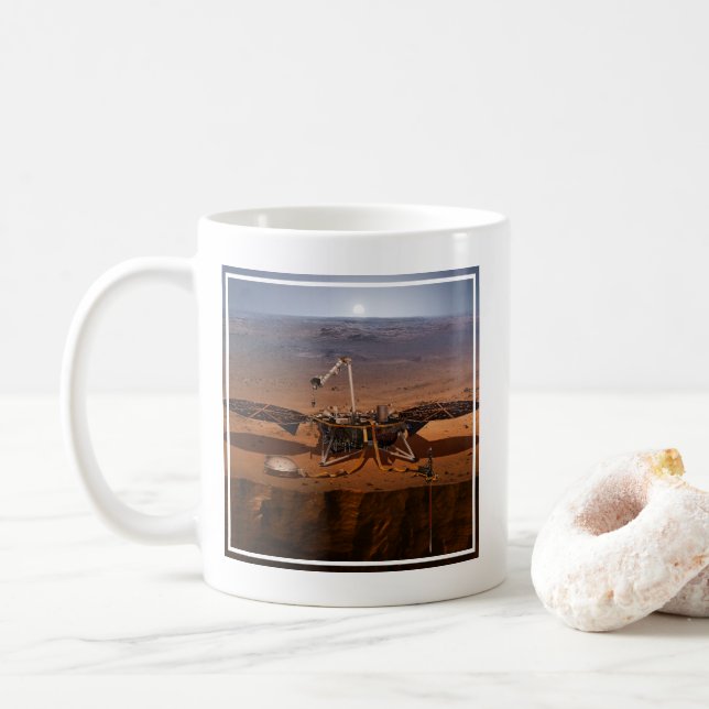 Mug La Lander de l'Insight (Avec donut)