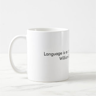 Mug La langue est un virus d'espace