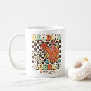 Mug La lecture me fait glousser de joie Thanksgiving C