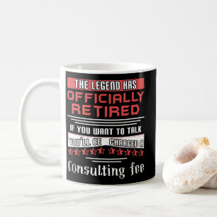 Mug La Légende A Officiellement Retraité Les Frais D