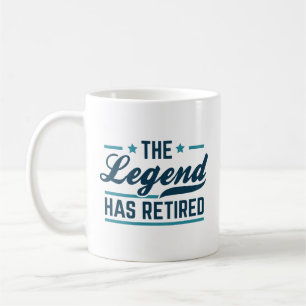 Mug La Légende A Retraité