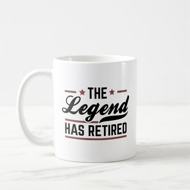 Mug La Légende A Retraité (Gauche)