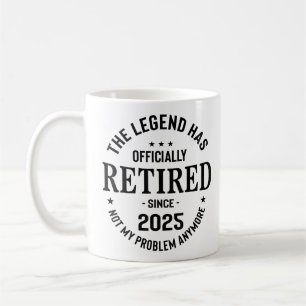 Mug La Légende A Retraité Officiellement La Retraite D