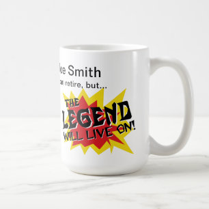 Mug La Légende Des Cadeaux De Retraite Vivra