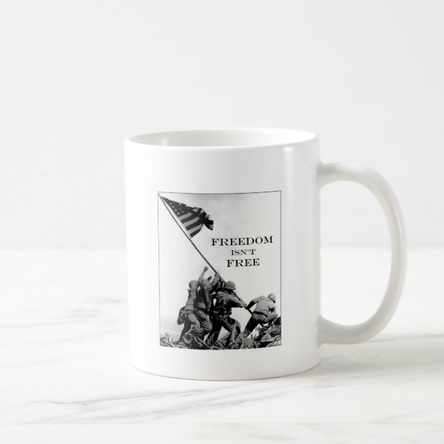 Mug La liberté n'est pas libre (Droite)