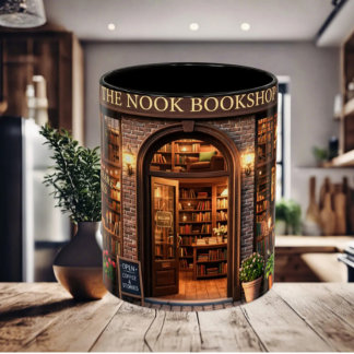 Mug La librairie vintage The Nook Book