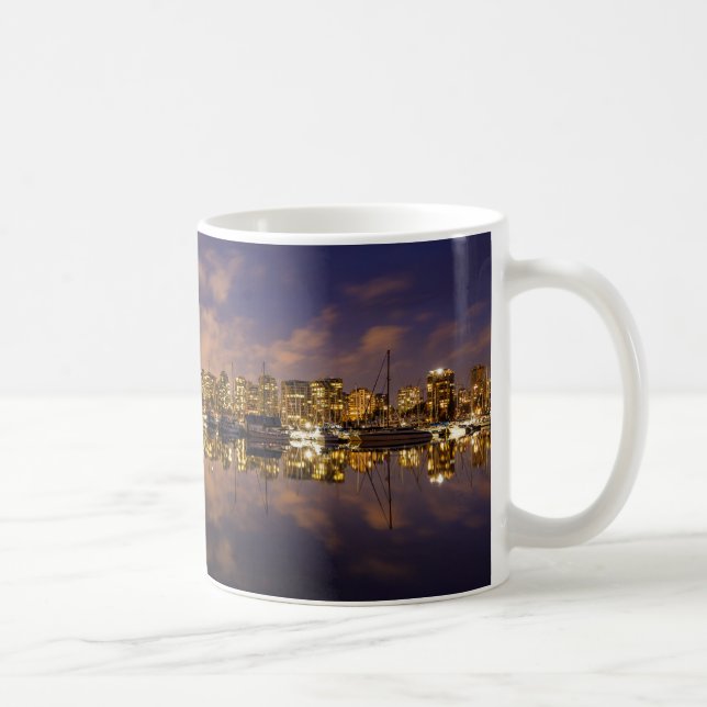 Mug La Ligne de Vancouver au Canada (Droite)