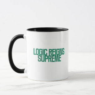 Mug La logique règne en maître   Penseur analytique De