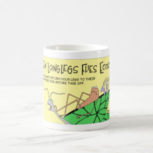 Mug La longue araignée de jambes de papa pilote