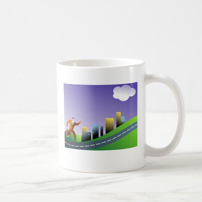Mug La longue route (Droite)