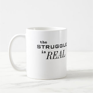 Mug La lutte est RÉELLE