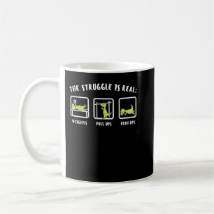 Mug La Lutte Est Véritable Dinosaure Fitness T-Rex Gym