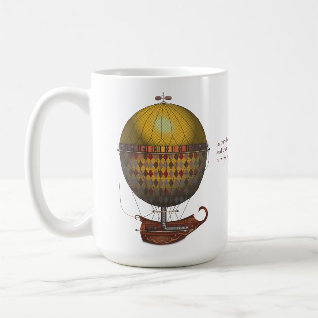 Mug La machine de vol de Nautisme Steampunk de (Gauche)