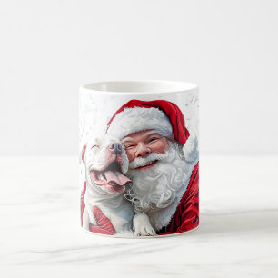 Mug La magie de Noël est une traînée de chien et Père 