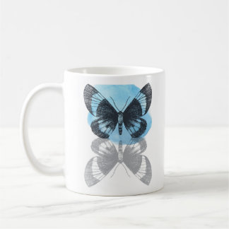 Mug La magie des papillons bleus.
