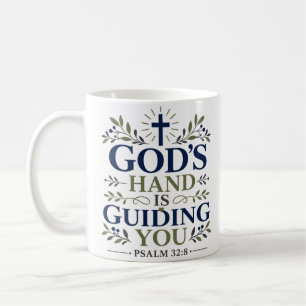 Mug La main de Dieu vous guide Citation d'espérance ch