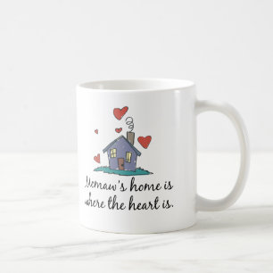 Mug La maison de Memaw est où le coeur est