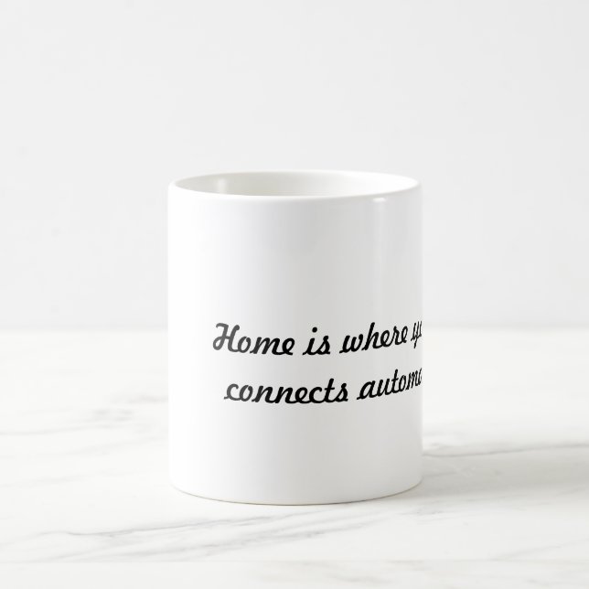 Mug La maison est où… (Centre)