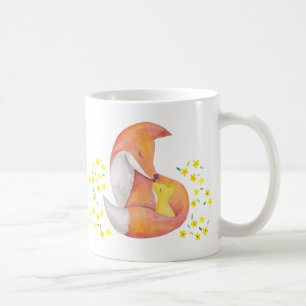 Mug La maman et le bébé de Fox attaquent le cadeau
