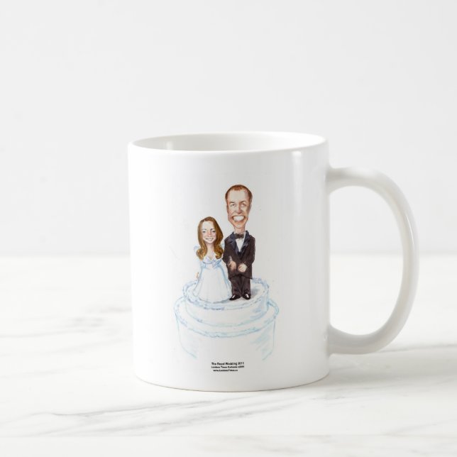 Mug La Mariage Royale Catherine Et William Dons Des Te (Droite)