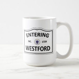 Mug La masse mA Townie de ville natale de WESTFORD le