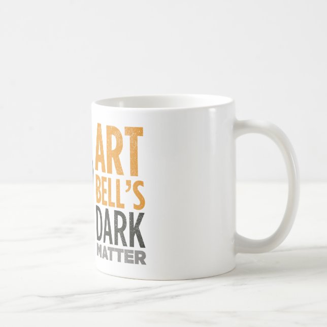 Mug La matière foncée de Bell d'art (tête étrangère) (Droite)