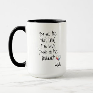 Mug La Meilleure Chose Que J'Ai Trouvé Internet Café M