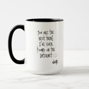 Mug La Meilleure Chose Que J'Ai Trouvé Internet Café M