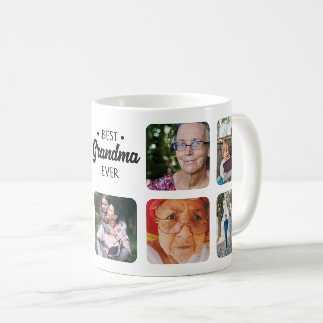 Mug La meilleure grand-maman faite sur commande (Devant droit)