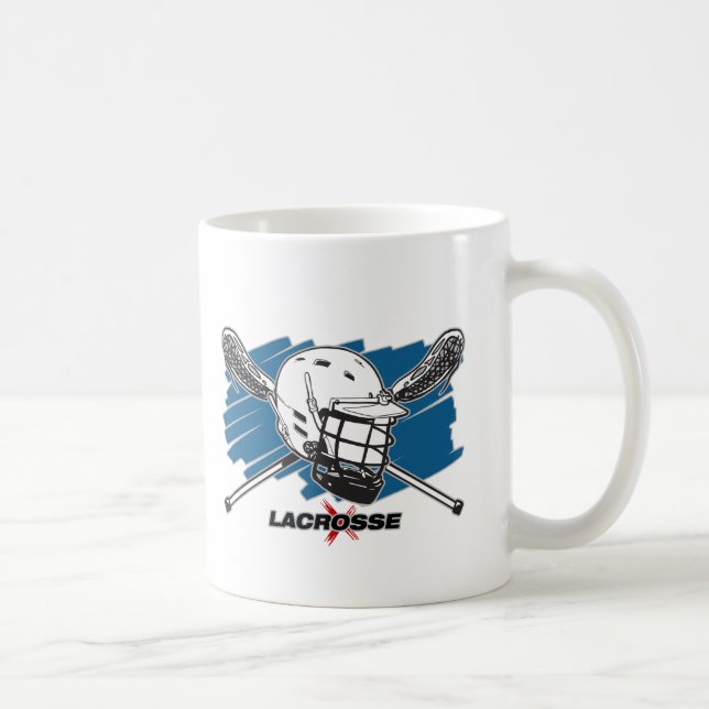 Mug La meilleure lacrosse (Droite)