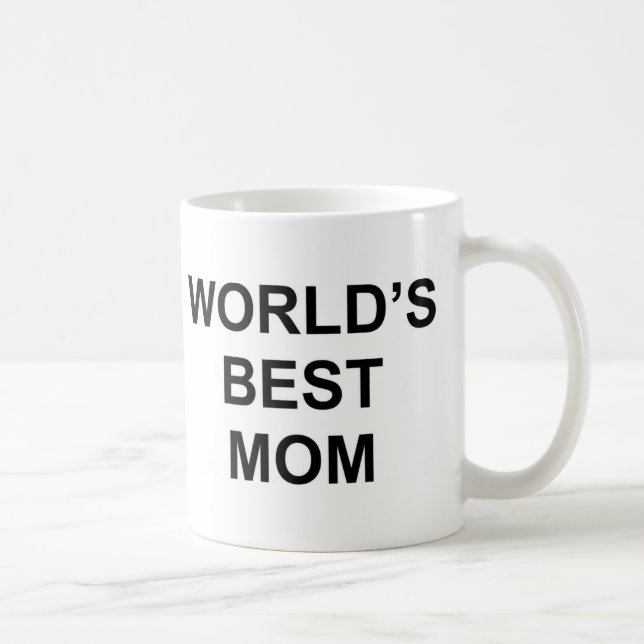 Mug La meilleure maman du monde (Droite)