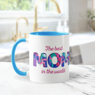 Mug La meilleure maman du monde   Café de la fête des 